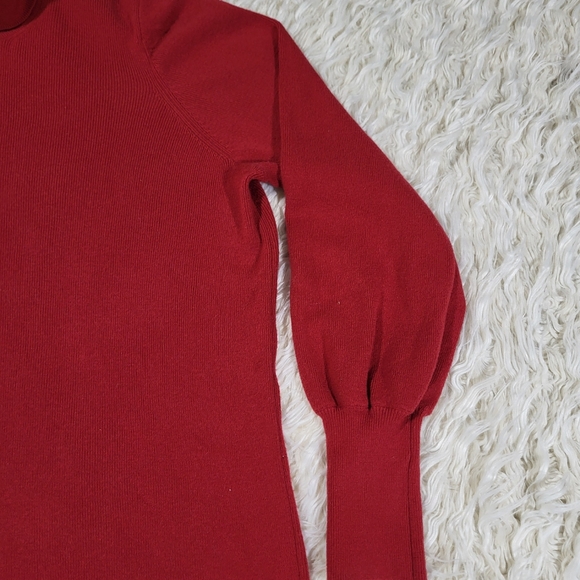 Wilfred Aritzia Rebecca Sweater Dress in Frosted Red Size Small - Picture 4 of 15